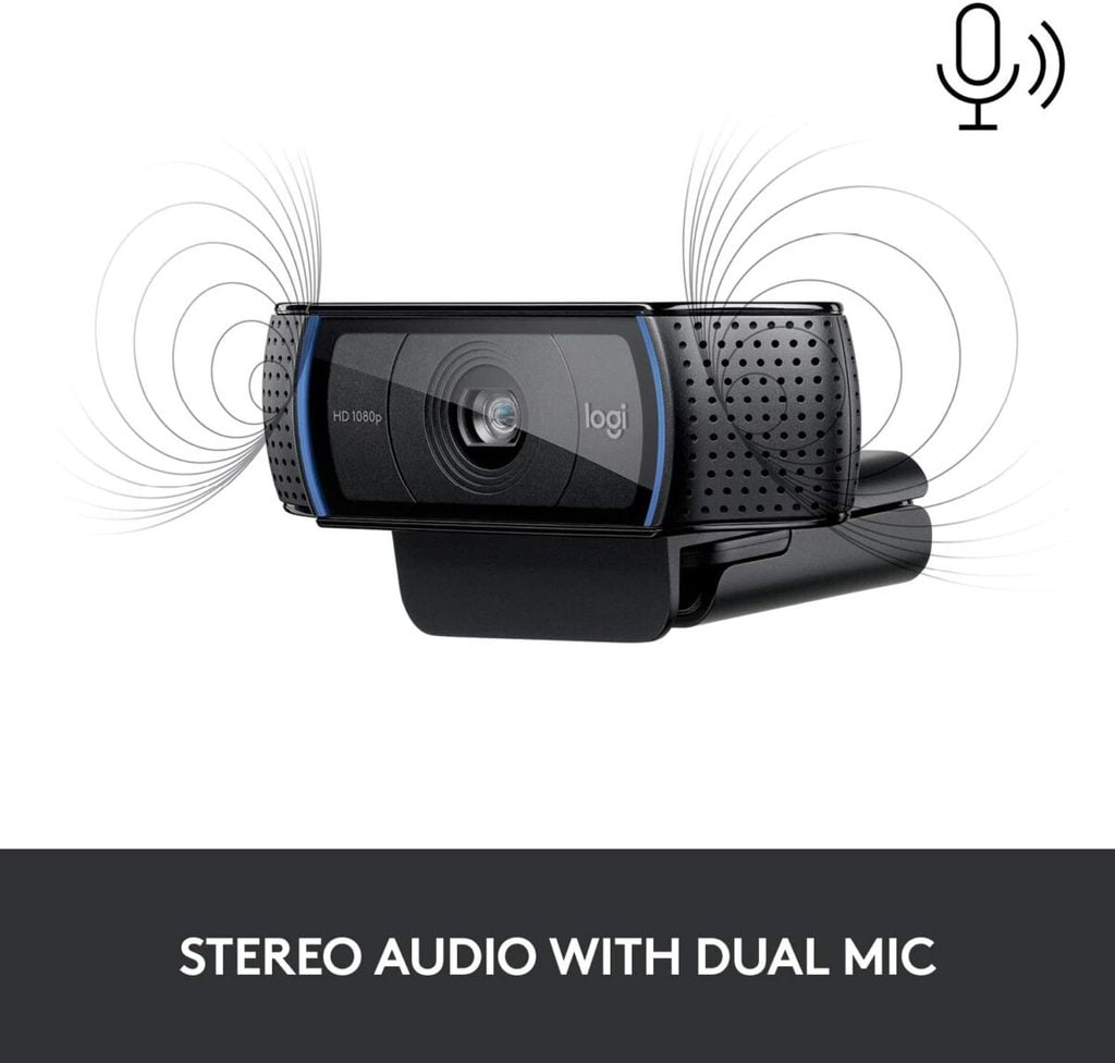 Logitech C920S HD Pro Webcam with Privacy Shutter