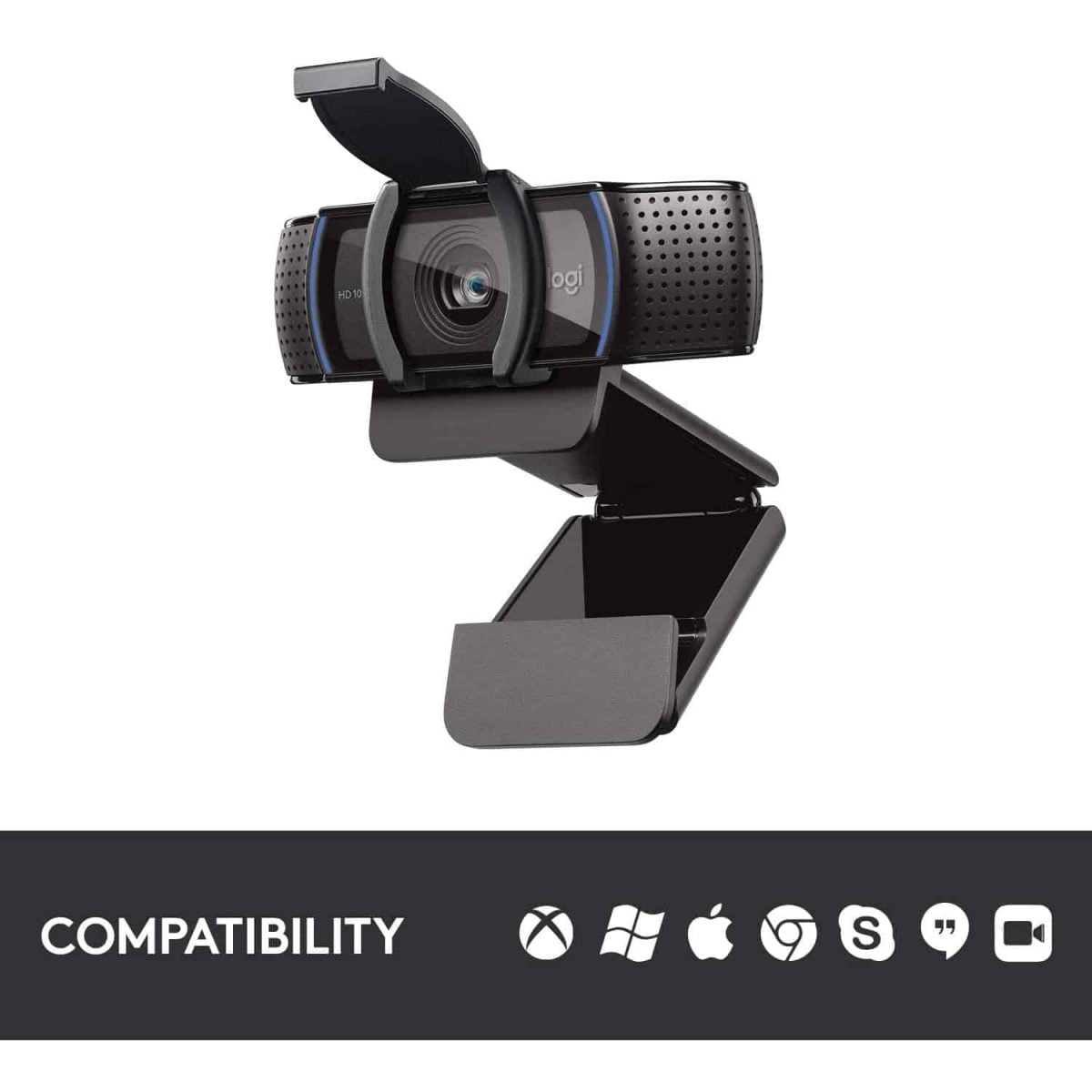 Logitech C920S HD Pro Webcam with Privacy Shutter