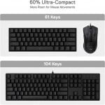 Redragon K630 Dragonborn 60% Mechanical Keyboard