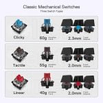 Redragon K630 Dragonborn 60% Mechanical Keyboard