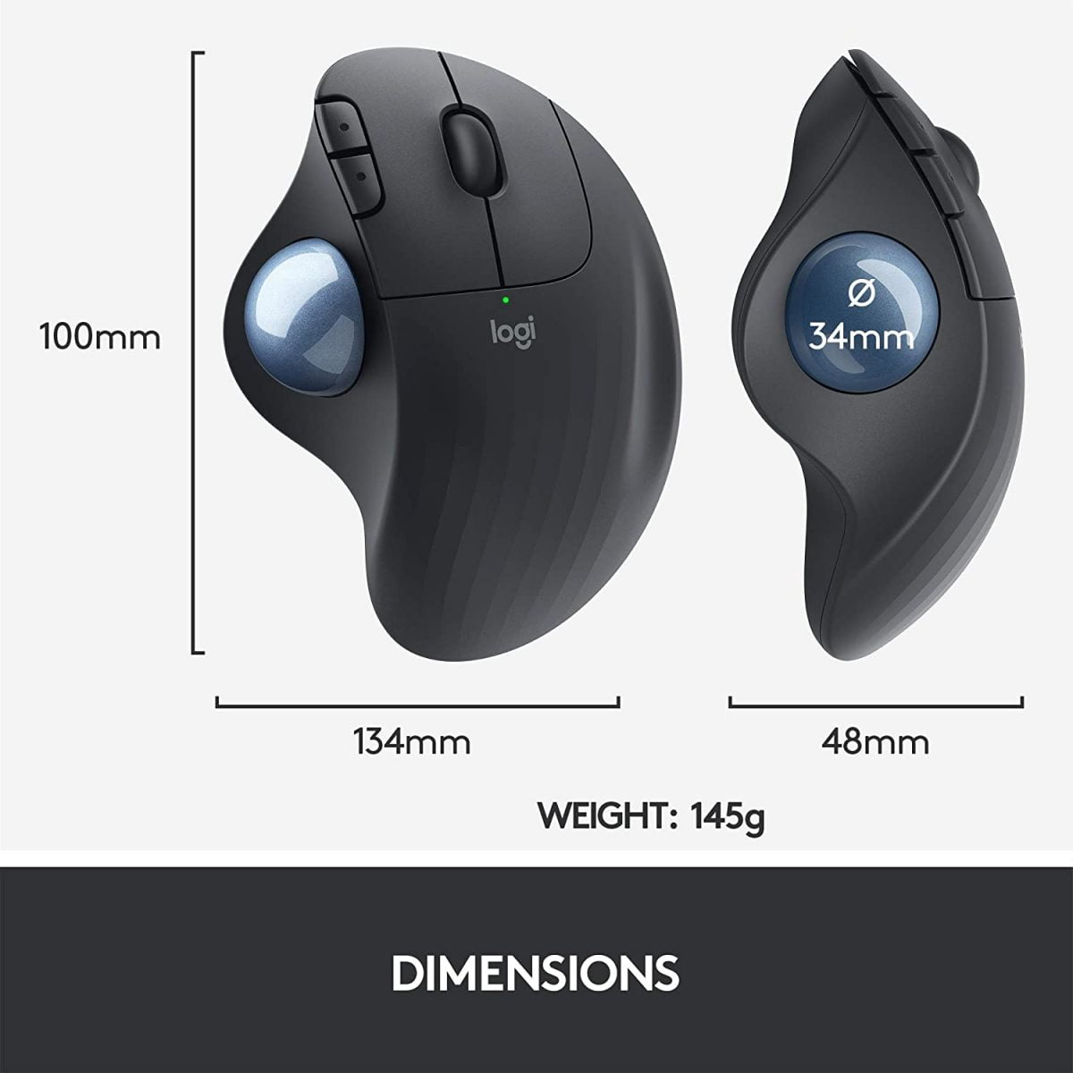 ERGO M575 WIRELESS TRACKBALL