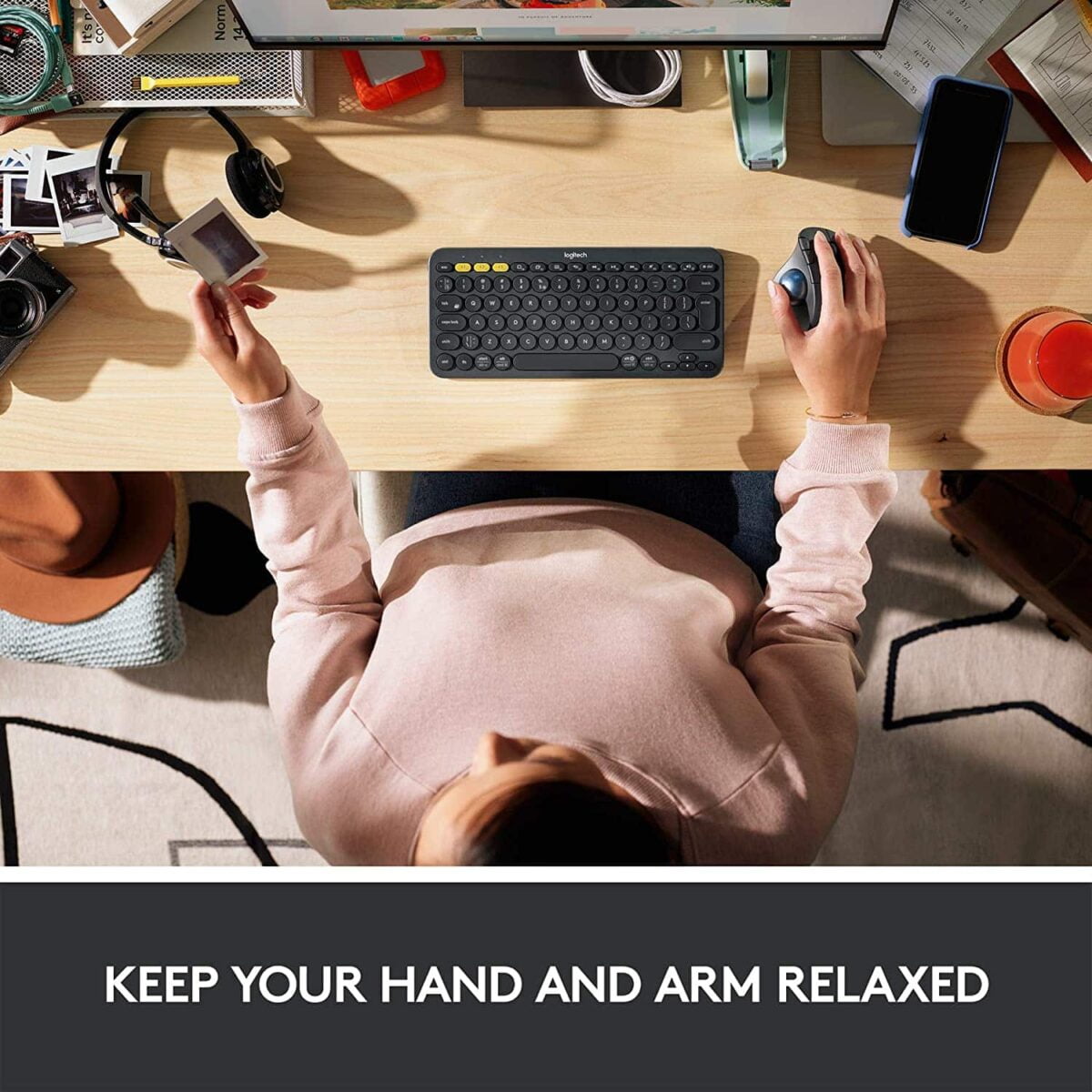 ERGO M575 WIRELESS TRACKBALL