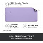 LOGITECH DESK MAT STUDIO SERIES - Large 700 x 300 x 200 mm (Purple)