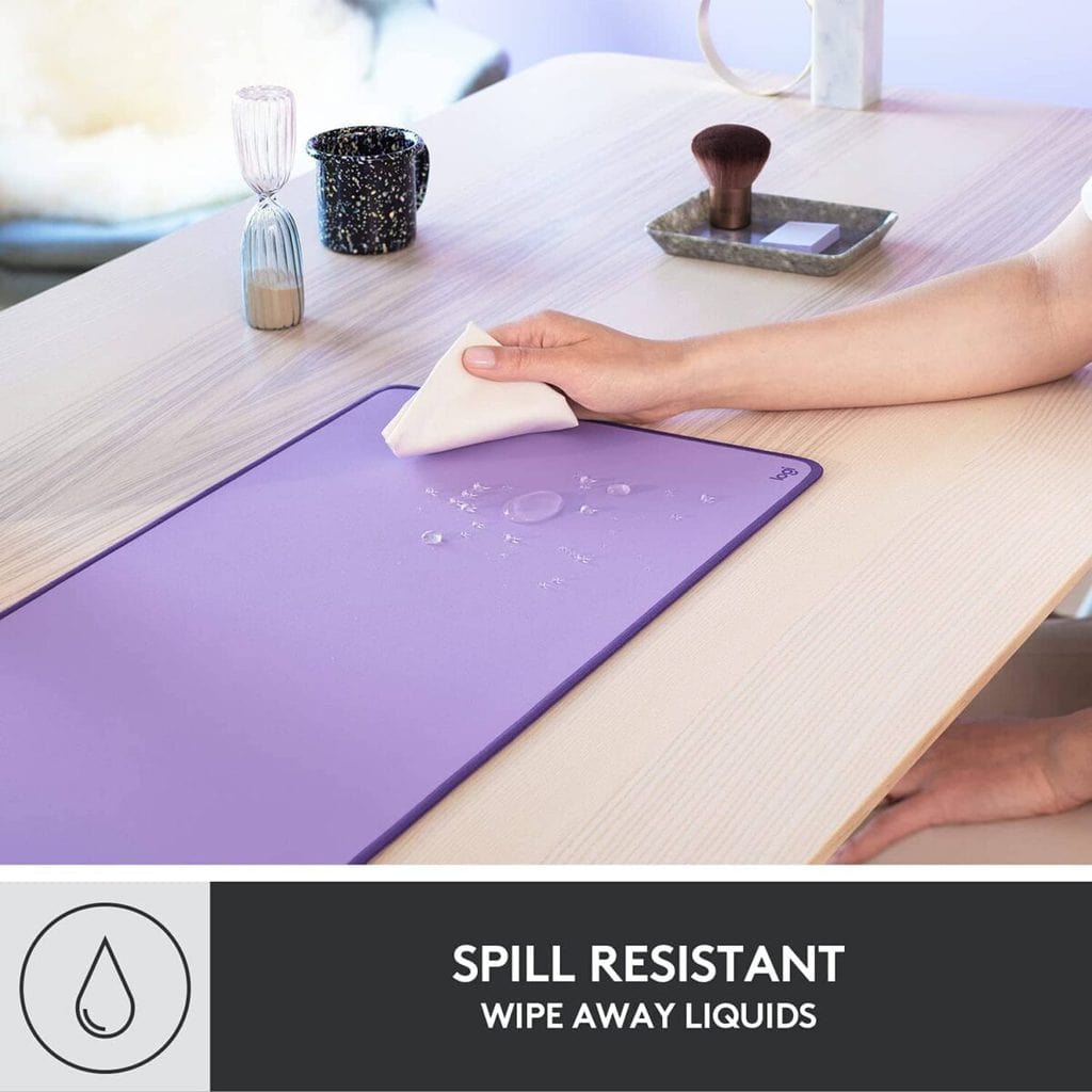LOGITECH DESK MAT STUDIO SERIES - Large 700 x 300 x 200 mm (Purple)