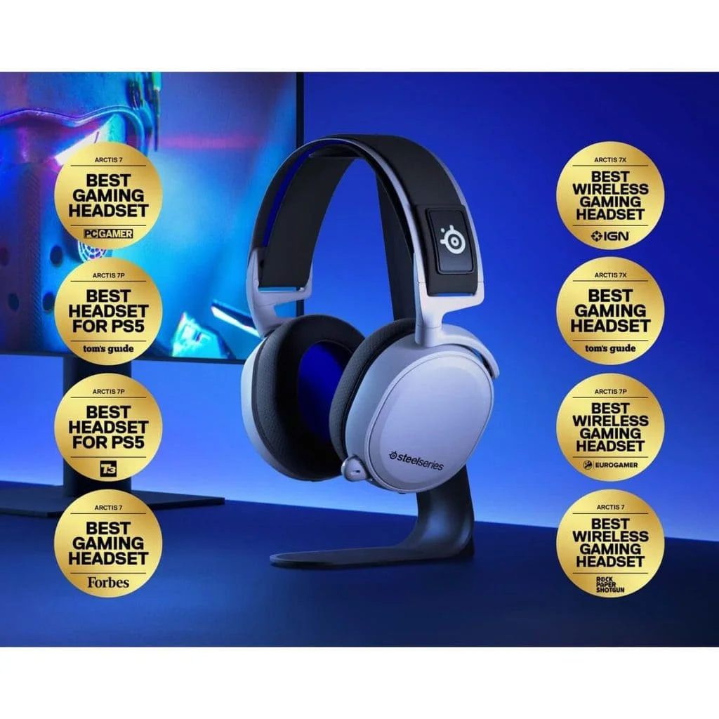 【美品】steelseries - ARCTIS 7P WIRELESS Amazon.com: SteelSeries Arctis 7P Wireless - Lossless 2.4