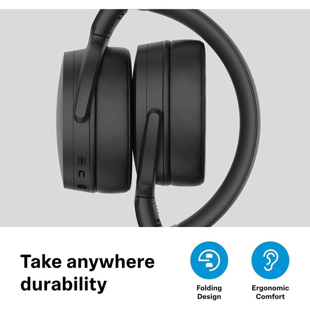 Sennheiser HD 450BT Bluetooth Wireless Headphone (Black)