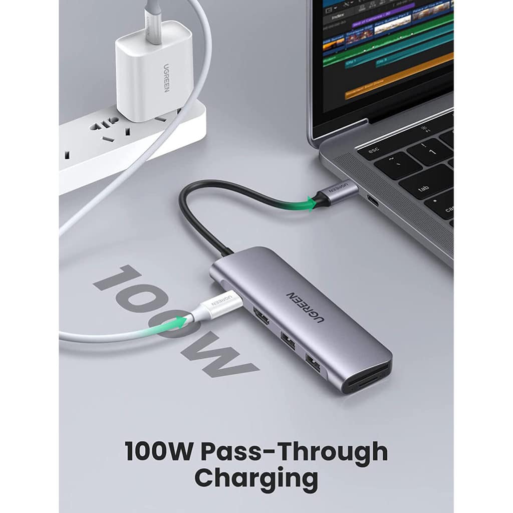 UGREEN USB C Hub 4K 30Hz 6 in 1