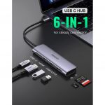 UGREEN USB C Hub 4K 30Hz 6 in 1