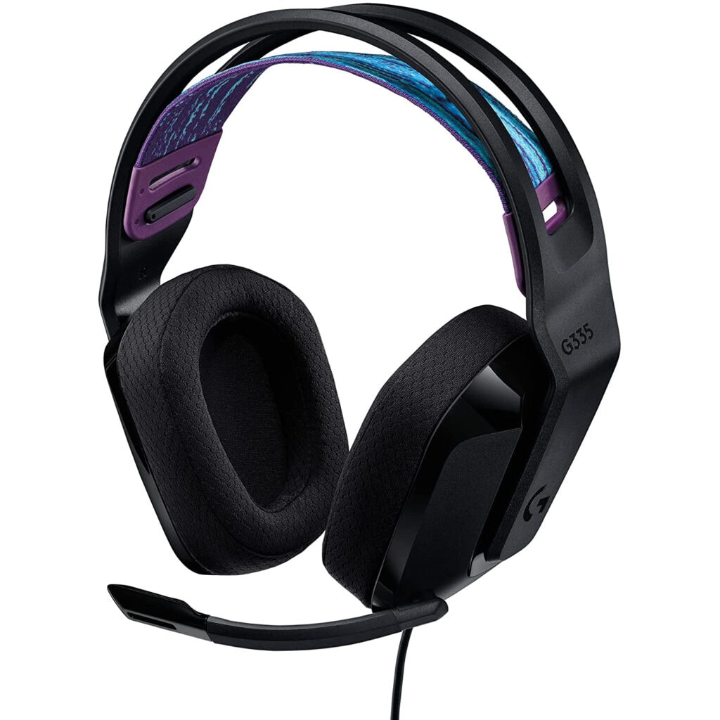 logitech g335 gaming headset - Black