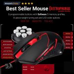 Redragon S101-BA 4 in 1 Gaming Combo RGB Gaming Keyboard and Mouse, Gaming Mouse Pad, Gaming Headset