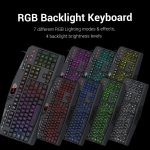 Redragon S101-BA 4 in 1 Gaming Combo RGB Gaming Keyboard and Mouse, Gaming Mouse Pad, Gaming Headset
