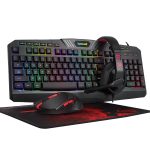 Redragon S101-BA 4 in 1 Gaming Combo RGB Gaming Keyboard and Mouse, Gaming Mouse Pad, Gaming Headset