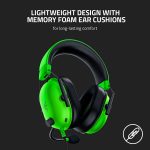 Razer Blackshark V2 X Gaming Headset - 7.1 Surround Sound (GREEN)