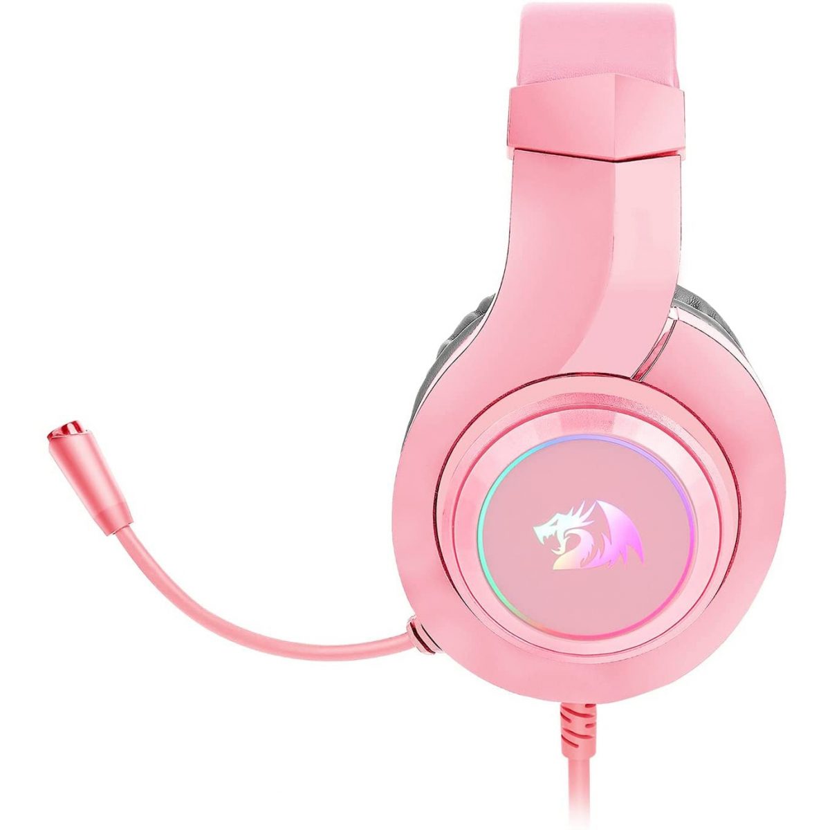Redragon H260 HYLAS RGB Gaming Headset - Stereo (Pink)