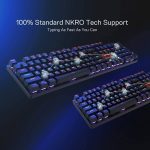 Redragon K608 Valheim Gaming Mechanical Keyboard - Red Switch