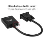 ONTEN VGA TO HDMI Converter Adapter 1080P