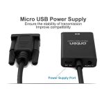 ONTEN VGA TO HDMI Converter Adapter 1080P
