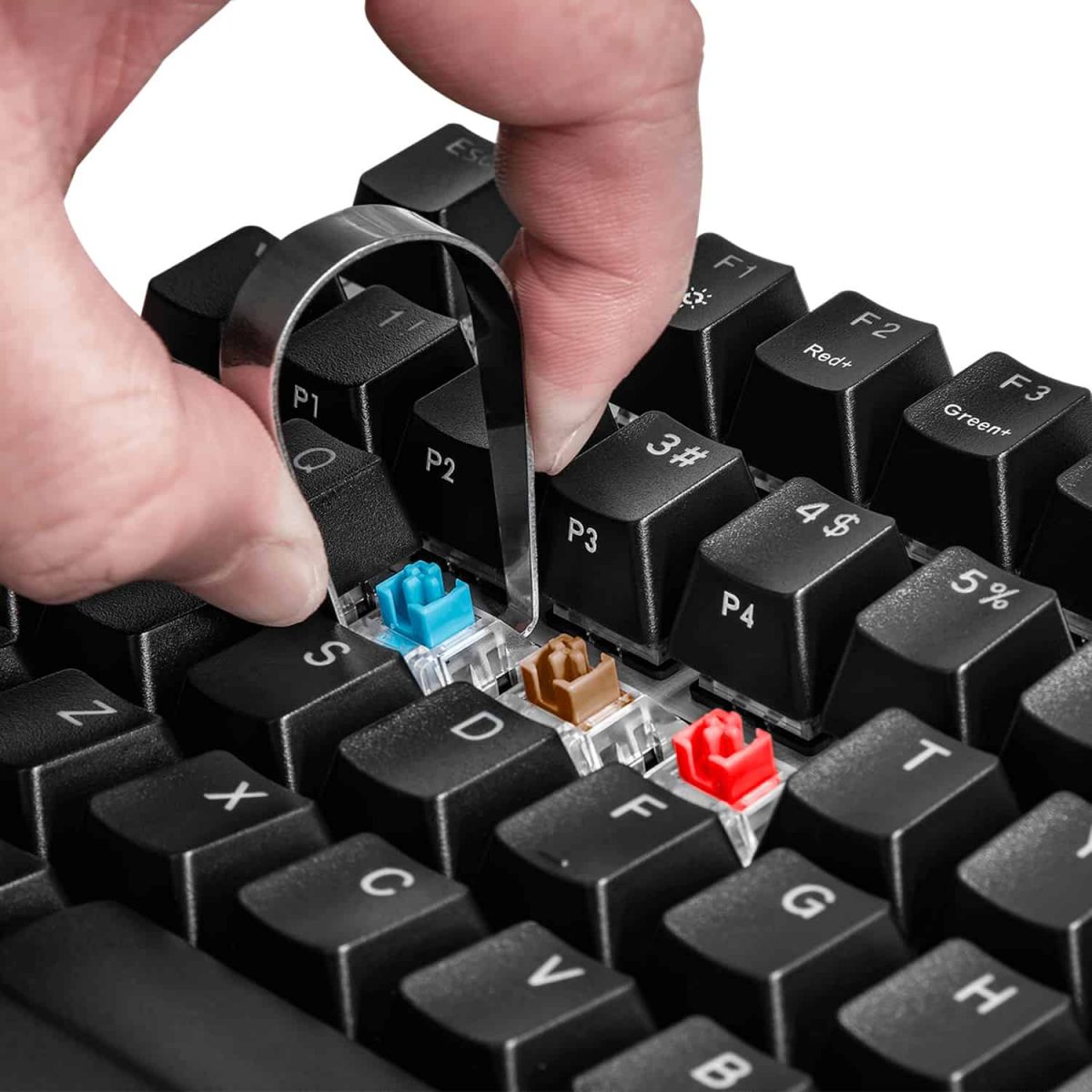 Cooler Master CK351 Mechanical Gaming Keyboard - Optical Blue Switch (Arabic)