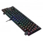 REDRAGON K607 APS TKL Low Profile RGB Gaming Keyboard - Blue Switch