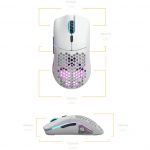 Glorious Model O- (Minus) Wireless Gaming Mouse 65G (Matte White)