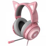 Razer Kraken Kitty Ears Headset with Chroma - 7.1 Surround (Quartz)