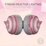 Razer Kraken Kitty Ears Headset with Chroma - 7.1 Surround (Quartz)