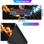 Todoroki RGB Gaming Mouse Pad - 80x30 CM