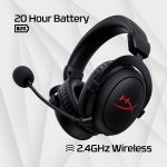 HyperX Cloud Core Wireless Gaming Headset - DTS X 7.1 Surround Sound