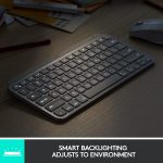 Logitech MX Keys Mini - Wireless Illuminated Keyboard (Graphite)