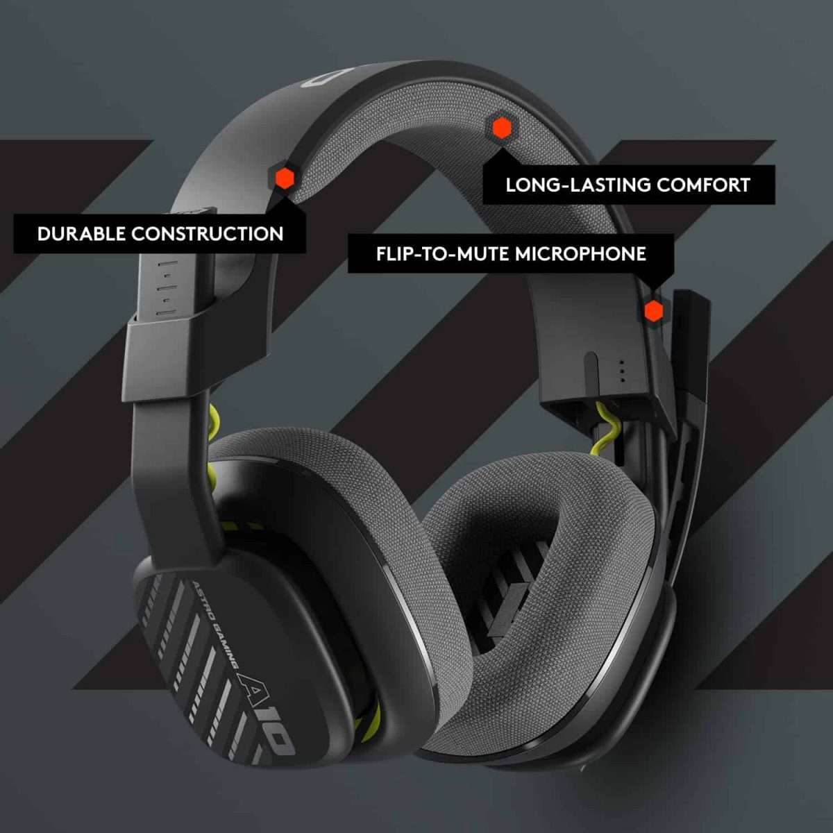ASTRO A10 Gen 2 Gaming Headset (Black)