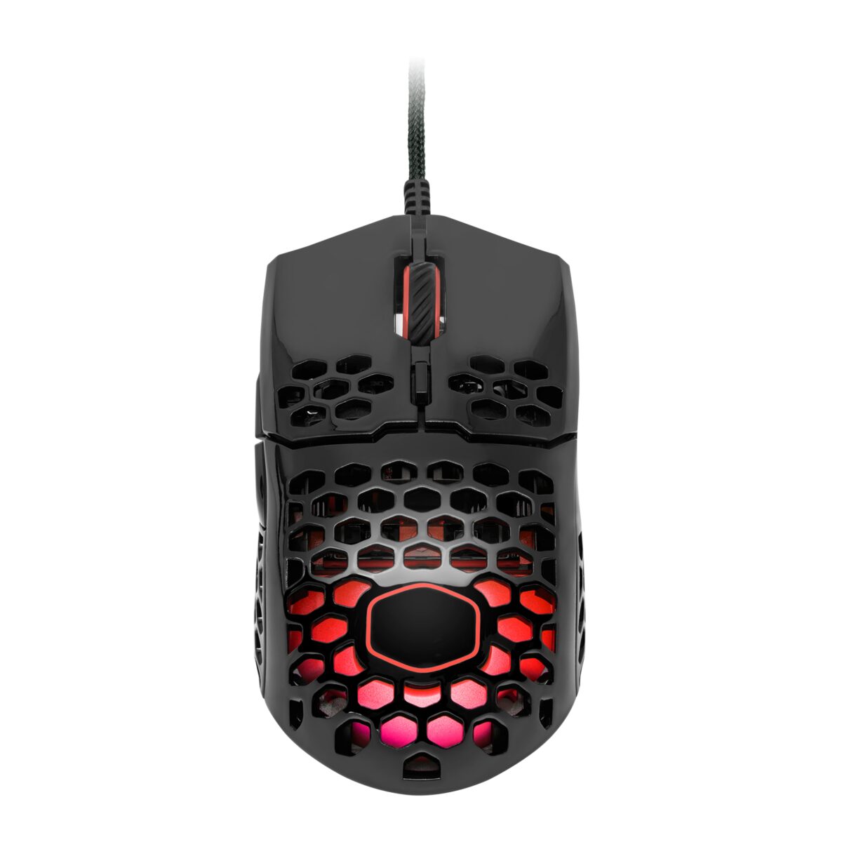 Cooler Master MM711 60G RGB Gaming Mouse - 16000 DPI (Glossy Black)