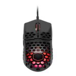 Cooler Master MM711 60G RGB Gaming Mouse - 16000 DPI (Glossy Black)