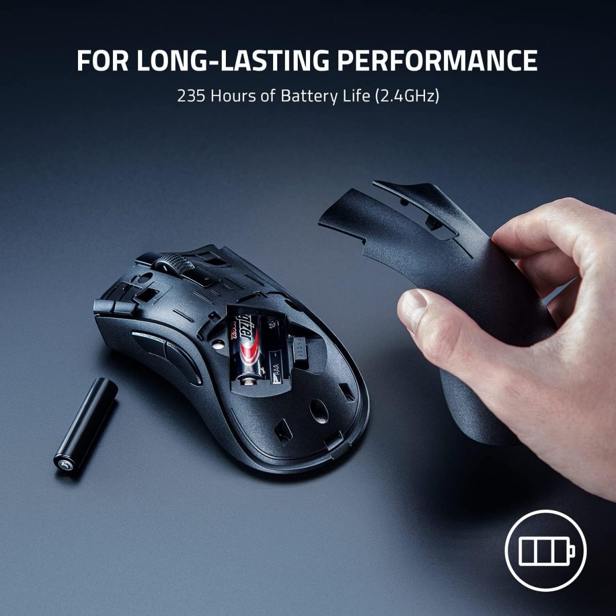 Razer DeathAdder V2 X Hyperspeed Gaming Mouse - 14K DPI Optical Sensor