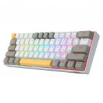 REDRAGON K530 Draconic Pro RGB 60% Gaming Wireless Mechanical Keyboard - Brown Switches (YL&WT&GY)