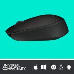 Logitech M171 WIRELESS MOUSE (Black)