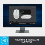 Logitech MX ANYWHERE 2S Compact Wireless Mouse (Light Grey)