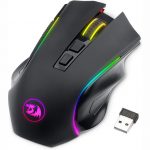 Redragon M602-KS GRIFFIN RGB Wireless Gaming Mouse - 8,000 DPI (Black)