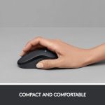 Logitech M220 SILENT WIRELESS MOUSE (Black)