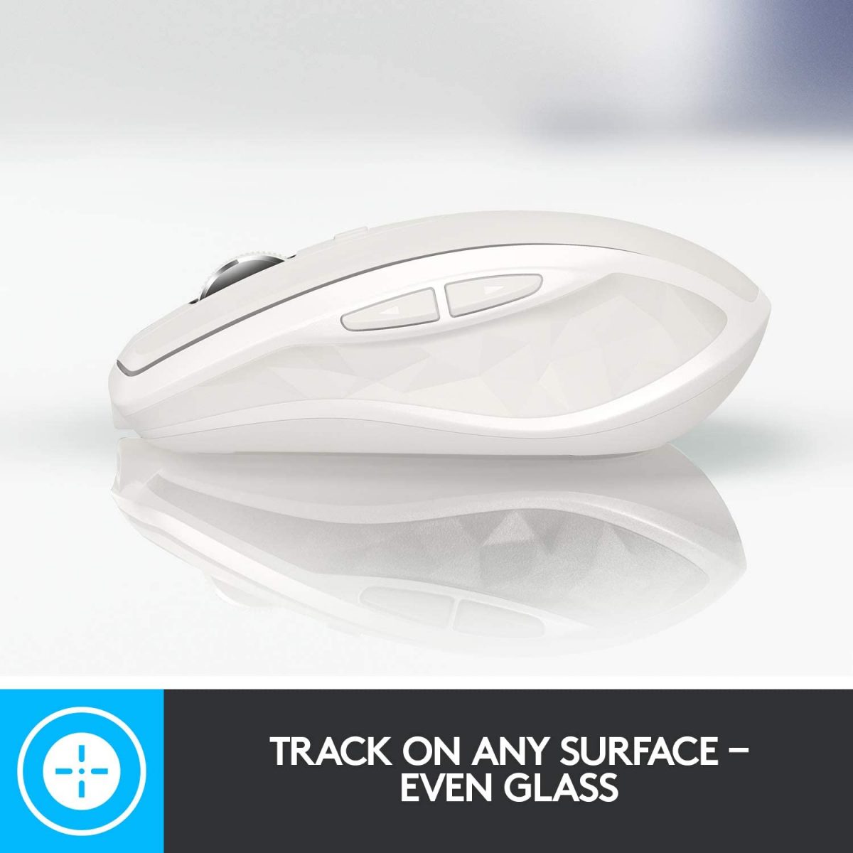 Logitech MX ANYWHERE 2S Compact Wireless Mouse (Light Grey)