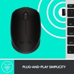 Logitech M171 WIRELESS MOUSE (Black)