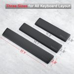 REDRAGON P037 Meteor L Keyboard Memory Foam Wrist Rest Pad (Full Size)