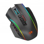 Redragon M901P-KS PERITION PRO Wireless Gaming Mouse - 16,000 DPI (Black)
