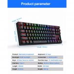 REDRAGON K552 KUMARA PRO RGB Wireless Gaming Mechanical Keyboard - Blue Switches (Black)