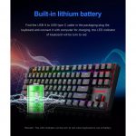 REDRAGON K552 KUMARA PRO RGB Wireless Gaming Mechanical Keyboard - Blue Switches (Black)