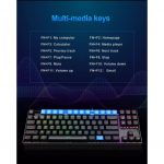 REDRAGON K552 KUMARA PRO RGB Wireless Gaming Mechanical Keyboard - Blue Switches (Black)