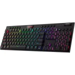 REDRAGON K618 PRO Horus RGB Gaming Wireless Mechanical Keyboard - Low Profile Red Switches WinMac (Black)
