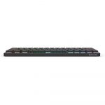 REDRAGON K624P ELISE PRO RGB 60% Wireless Gaming Mechanical Keyboard - Low Profile Blue Switches (Black)