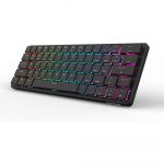 REDRAGON K624P ELISE PRO RGB 60% Wireless Gaming Mechanical Keyboard - Low Profile Blue Switches (Black)