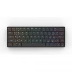 REDRAGON K624P ELISE PRO RGB 60% Wireless Gaming Mechanical Keyboard - Low Profile Blue Switches (Black)