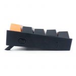 REDRAGON K606 LAKSHMI White LED 60% Gaming Mechanical Keyboard - Brown Switches (ORANGE, GREY & BLACK)